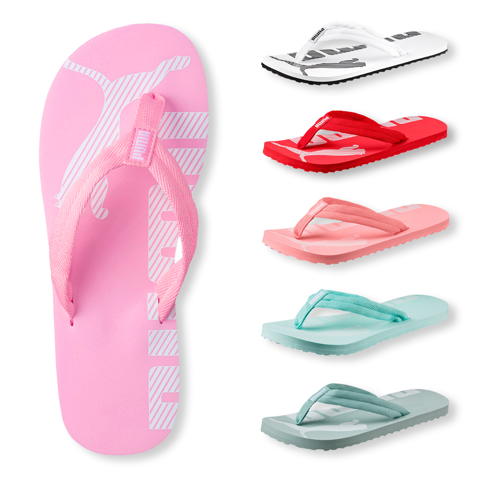 PUMA Damen Epic Flip v2 Zehentrenner Sandalen Badeschuhe Strandschuhe Farbwahl PUMA Damen Epic Flip v2 Zehentrenner Sandalen Badeschuhe Strandschuhe Farbwahl